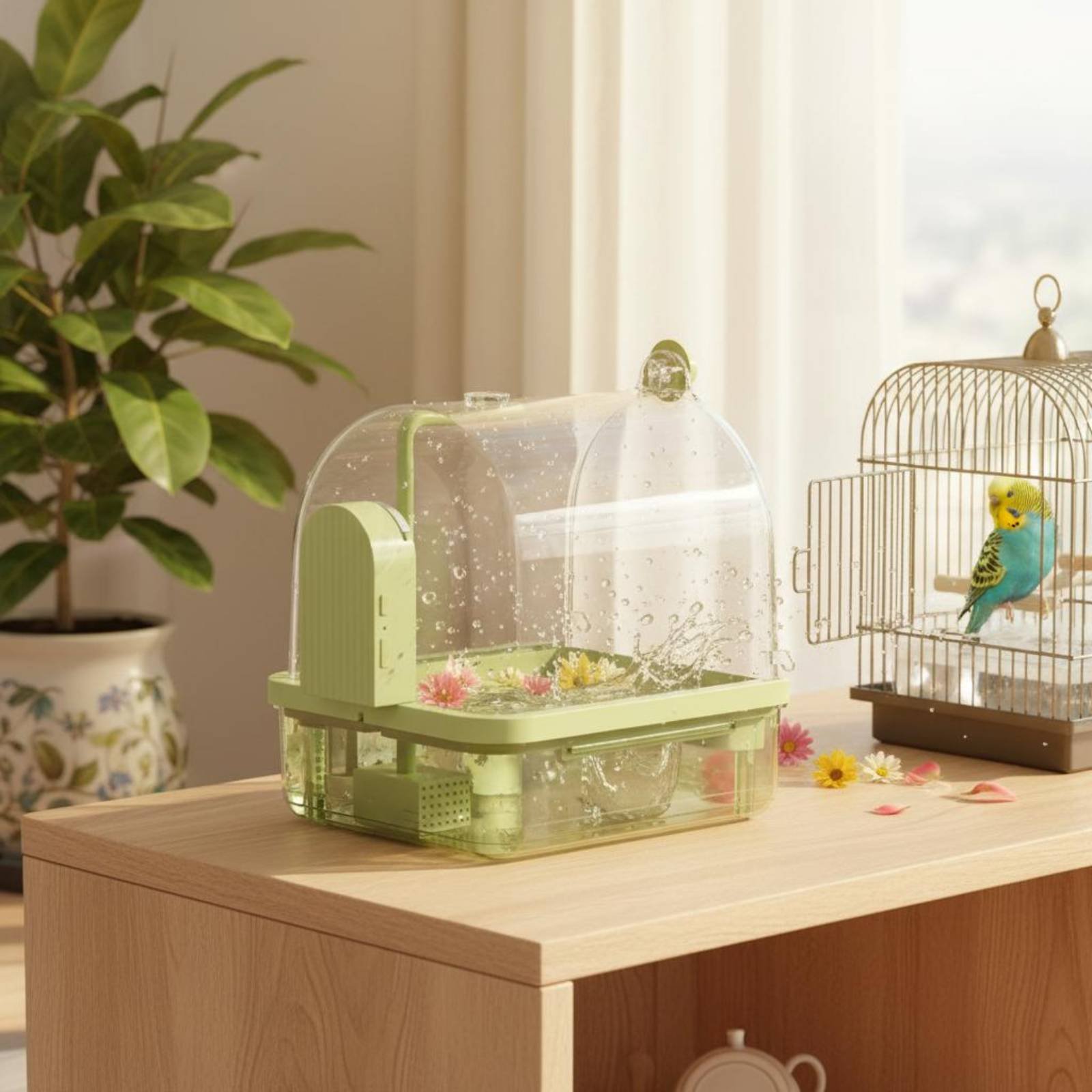 Otomatik Kuş Banyosu Kablosuz  - Pet Supplies Us incelemesi ve fiyatı